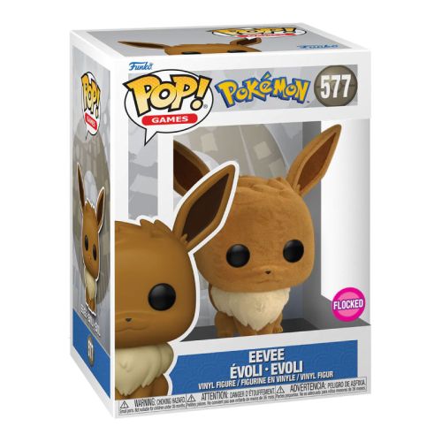 Figurine Funko Pop! Pokémon Évoli Flocqué 577