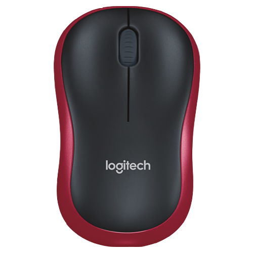 Souris Logitech M185 Sans Fil-Rouge