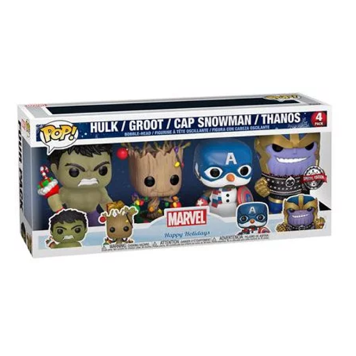 Figurine Funko Pop Marvel Pack 4 Figurines 532