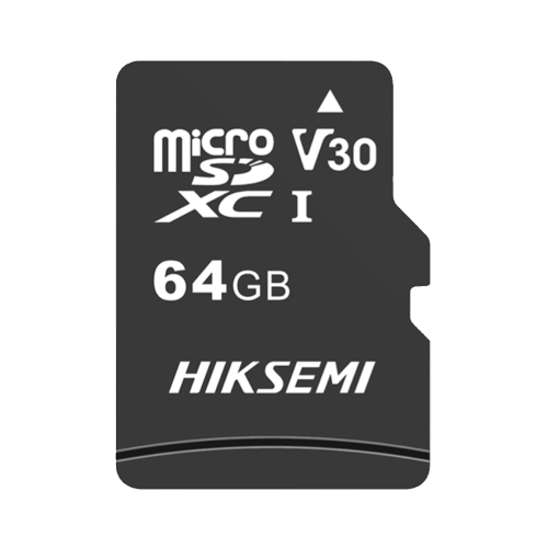 Carte mémoire MicroSD Hiksemi avec adaptateur SD-64 Go