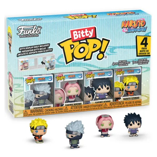 Pack Funko Bitty Pop! Naruto Team 7