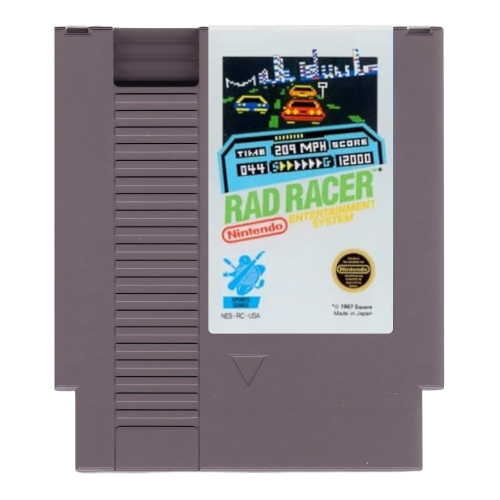 Rad Racer NES