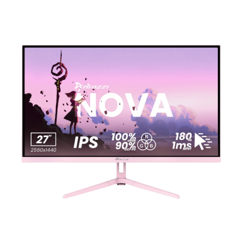 Moniteur Gaming Arozzi 27" IPS 180 Hz - Rose