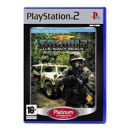SOCOM 3 US Navy SEALs Edition Platinum PS2