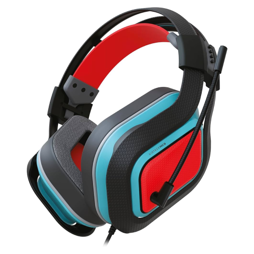 Casque Filaire Gioteck HC9 Bleu et Rouge PS4