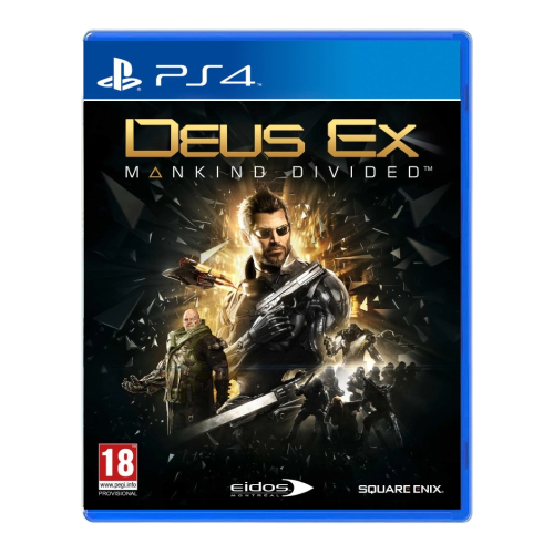 Deus Ex Mankind Divided PS4-Comme neuf