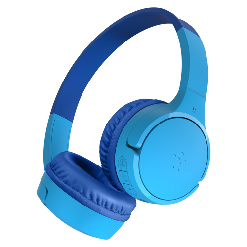 Casque audio filaire Belkin SoundForm Mini pour enfants Bleu