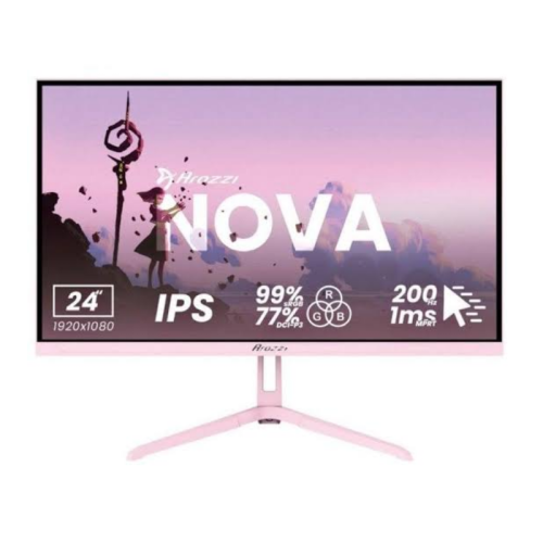 Moniteur Gaming Arozzi 24" IPS 200 Hz - Rose
