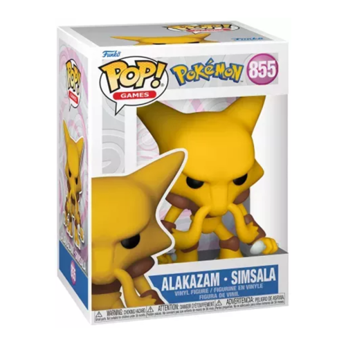 Figurine Funko Pop Pokémon Alakazam 855