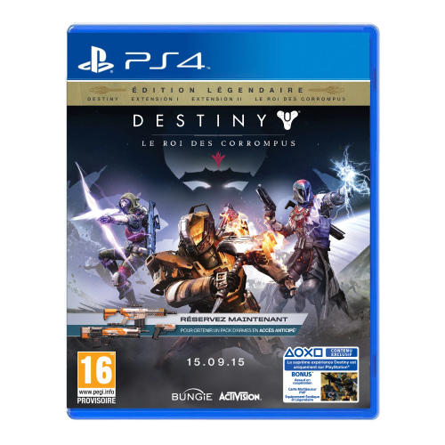 Destiny Le Roi des Corrompus Edition Légendaire PS4