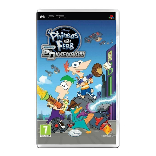 Phineas and Ferb Across the 2nd Dimension PSP