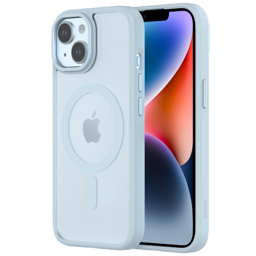 Coque Jaym Bumper Compatible MagSafe pour iPhone 16-Bleu