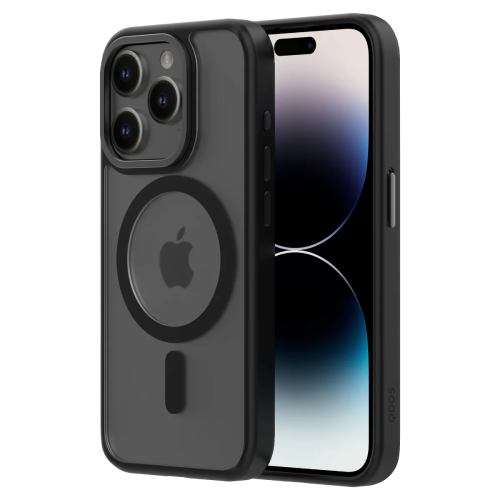 Coque QDOS GRS Soft Hybrid pour iPhone 15 Pro