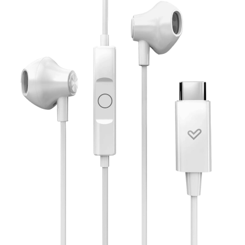 Écouteurs Energy Sistem avec Fil EasyPod S Type-C-Blanc