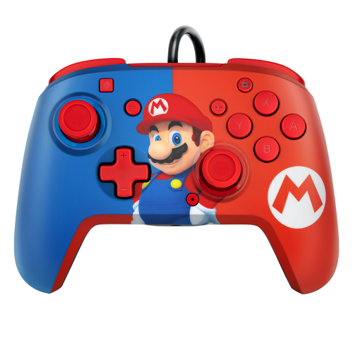 Manette Filaire PDP Rematch Super Mario Nintendo Switch
