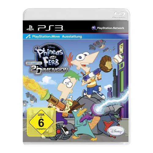 Playstation Hineasetferb Voyage Dans La 2 Eme Dimension