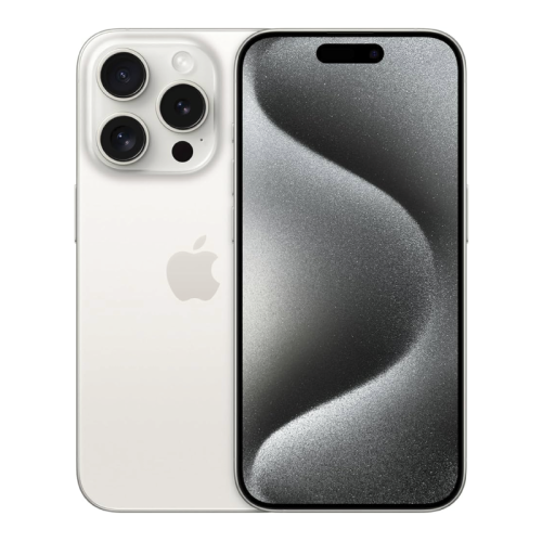 iPhone 15 Pro 128 Go Titane Blanc
