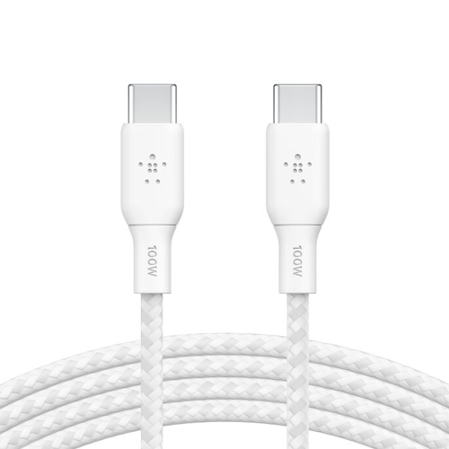 Câble Belkin USB-C vers USB-C-1m-Blanc-240W