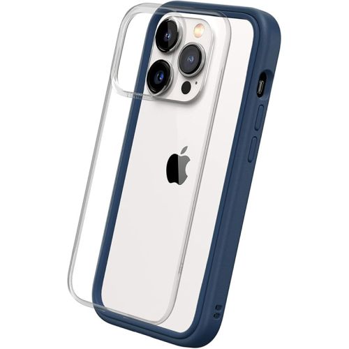 Coque RhinoShield pour iPhone 14 Pro-Mod NX-Bleu