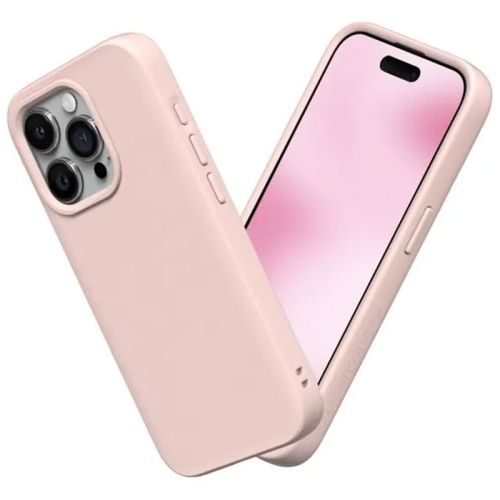 Coque RhinoShield pour iPhone 15 Pro Max-Solide-Rose