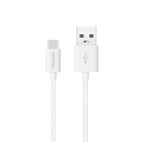 Câble FairPlay Senecio USB-C -1m-Blanc