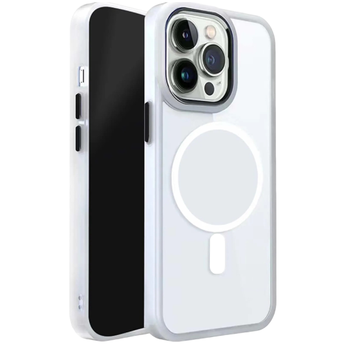 Coque Jaym Bumper MagSafe pour iPhone 13 / 14-Blanc
