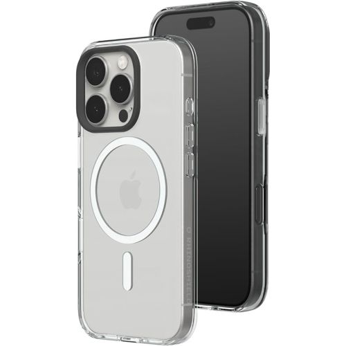 Coque RhinoShield pour iPhone 16 Pro Max-Clear-Noir