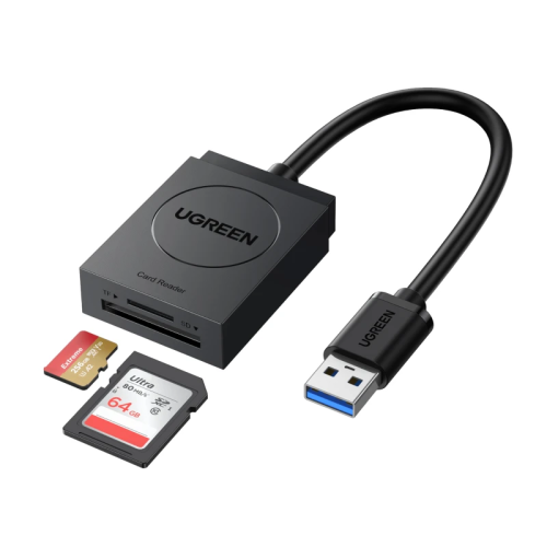 Lecteur carte mémoire SD/TF Ugreen USB 3.0 2 en 1