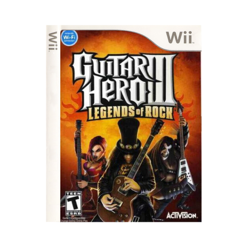 Guitar Hero III Legends of Rock Wii