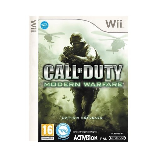 Call of Duty Modern Warfare Edition Réflexes Wii