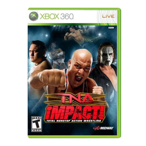 TNA Impact! Total Nonstop Action Wrestling Xbox 360-Comme neuf