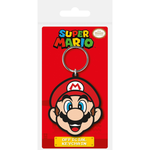 Porte-clés Mario Bros Caoutchouc 6cm