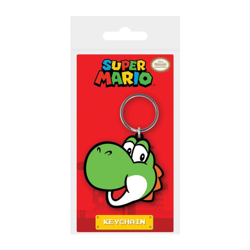 Porte-clés Yoshi Caoutchouc 6cm