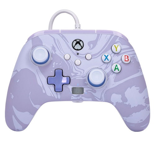 Manette Filaire PowerA Lavender Swirl Xbox Series