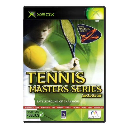 Tennis Masters Series 2003 Xbox