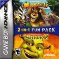 2 Jeux en 1 : Madagascar + Shrek 2 (import USA) d'occasion (Game Boy Advance)