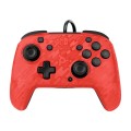 Manette filaire Faceoff Deluxe + Audio Rouge camouflage - Nintendo Switch d'occasion (Switch)