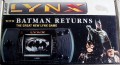 Console LYNX II Pack Batman (en boite) d'occasion (Atari Lynx)