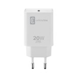 Chargeur USB-C 20W Cellularline  (neuf)