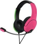 Casque gaming PDP LVL40 pour Nintendo Switch rose/vert (neuf)