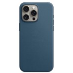 Coque silicone pour iPhone 15 pro max bleu foncé Fairplay (neuf)