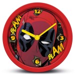 Horloge de bureau Deadpool Blam Blam 16cm Marvel  (neuf)