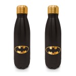 Petite bouteille en métal Noire et Dorée - Batman - 540ml  (neuf)