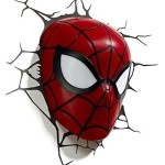 Lampe 3D Murale Mask Spiderman Marvel 28cm (neuf)