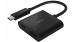  Adaptateur de charge USB-C vers HDMI Belkin noir (neuf)