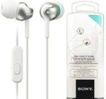 Écouteurs avec micro Sony MDR-EX110APW blanc (neuf)