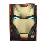 Cahier lumineux Iron Man - Face Captain America Civil War   (neuf)