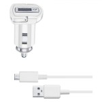 Kit chargeur de voiture avec cable micro USB 10W cellularline (neuf)