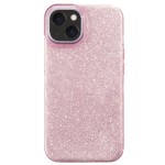 Coque glitter iPhone 13/14 rose (neuf)