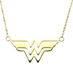 Pendentif avec chaînette acier inoxydable Wonder Woman - DC Comics (neuf)